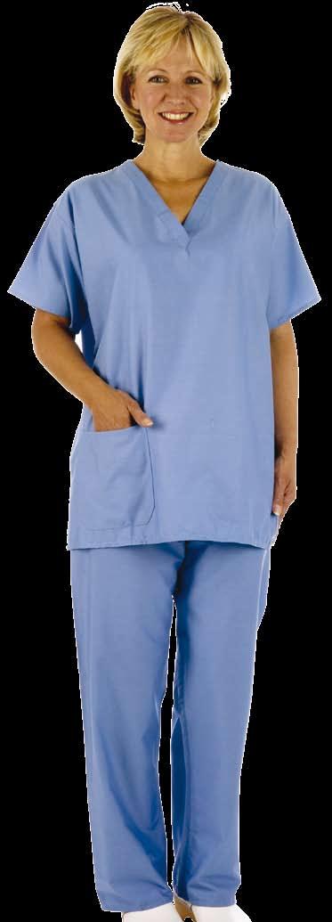 » CROMPTONS HEALTHCARE PRODUCT GUIDE ISSUE 1 healthcare GarmentS and textiles Scrub Suit - SS800 The standard