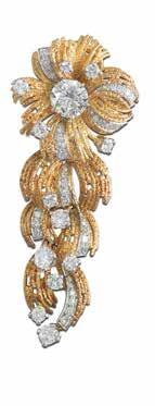 40 carats total, each signed Grima, HJCo maker s mark, London hallmark, earrings with detachable pendants, earring length 7.