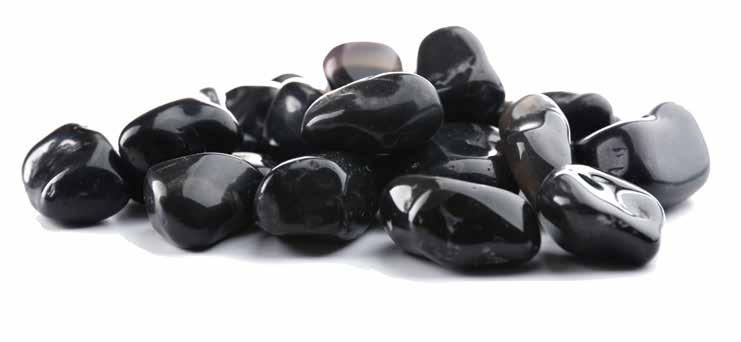 Black Onyx While black onyx may be most known for its appearance in jewelry, this gemstone can actually bring quite a few benefits to the skin too.