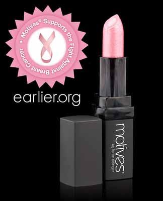 HAUTE 100 UPDATE: LOREN RIDINGER S MOTIVES COSMETICS JOINS EARLIER.ORG IN THE BATTLE AGAINST BREAST CANCER October 25, 2011 Loren Ridinger s Market America and Shop.com have joined Earlier.