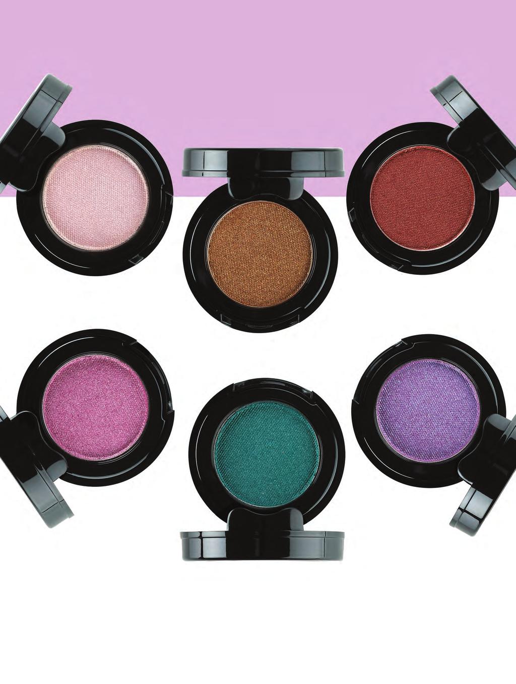 Metallic Velvet Shadows These shadows are here to shine! Soft, velvety texture glides on in one swipe.