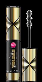 VOLUME DEFINE MASCARA Intensively Thickening Mascara Gives eyelashes intensively black colour while the nutrients contained in the formula, such as olive oil, argan oil and panthenol, support the