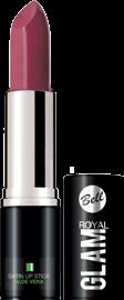 ROYAL GLAM Satin Lipstick with Aloe Vera The latest line of makeup cosmetics Bell Royal Glam will allow every woman to feel