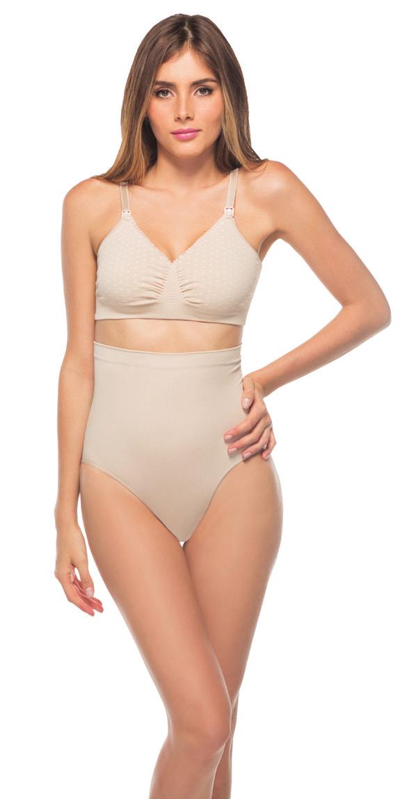 LIGHT CONTROL POST-PREGNANCY HIGH WAIST SHAPER AN0006 Post-pregnancy girdle Ideal after c-section 96% Nylon,