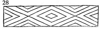 the top of the south grave. 25 is the opposite end of 19. FIG. 10.