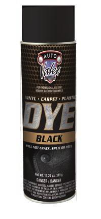 Auto Valet Vinyl, Plastic & Carpet Dyes come in over 30 colours, matched to O.E.M. standards.
