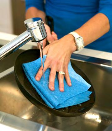 Kitchen Scrub Cloth With so many different coatings and surfaces available today, there is a need for a cloth that will also scrub without scratching.