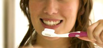 Silver Care Toothbrush Step 1 Step 2 Wet bristles,