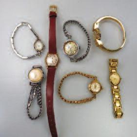 and a Birks Challenger wristwatch 350 7 VARIOUS LADY S WRISTWATCHES