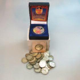 VARIOUS CANADIAN SILVER FIFTY CENT COINS $450 600 31