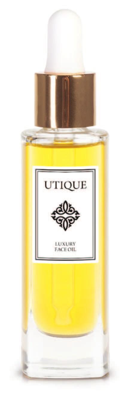 Luxury Face Oil LU X URY FACE OIL An exclusive composition of 13 precious oils and essential oils of plant origin.