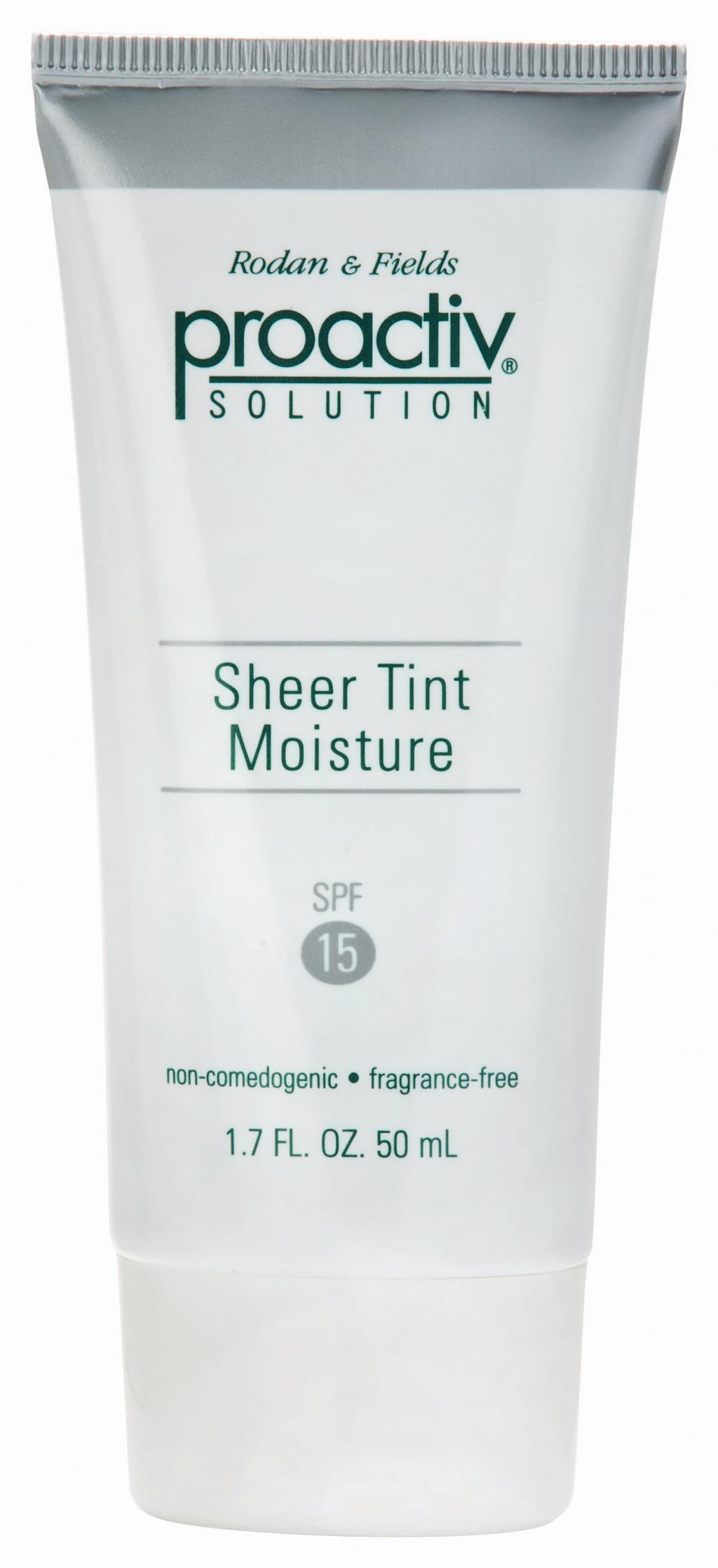 Oil Free Moisture Sheer Tint Moisture Katy Perry Dry skin, sun exposure and uneven skin tone. Singer/Songwriter The Oil Free Moisture with SPF 15 is fantastic.