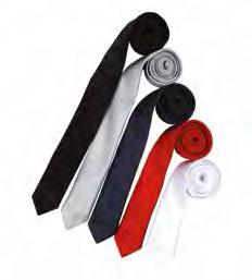 Slim Tie PR793 Black Silver Navy
