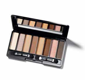 TRUE COLOUR EYESHADOW PALETTE 8 shades in 1 compact The ultimate on the go palette to take any look from natural to dramatic Formulated