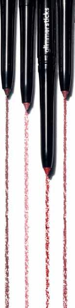 GLIMMERSTICKS LIPLINER Defines lips without smudging and helps prevent lipsticks from feathering Contains vitamin E, has a luxurious feeling when applied and wears comfortably Formulated