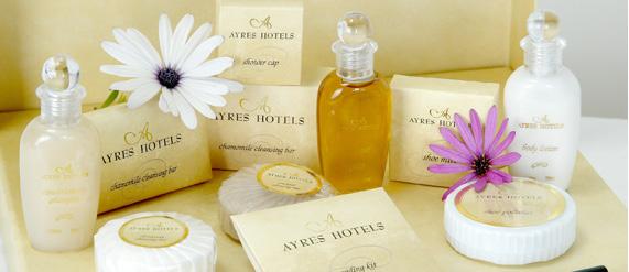 Ayres Hotel Considered a universal remedy by the ancient Egyptian, timeless chamomile will relax and refresh your guests. Refreshing chamomile.