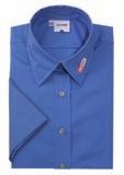 0 130 Ladies blouse - blue Easy care fabric Long sleeve SWEATShirtS/SWEATERS Male sweatshirt