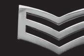 Code CN CPL OR SGT Nickel or Gold Plated Ideal for adding to epaulettes or tie s Double clutch pin attachment.