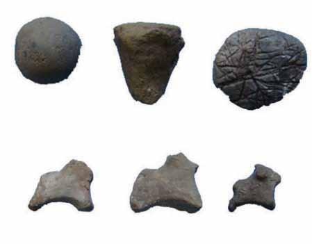 b: Administrative Evidence 1. Tokens (fig. 13) Sculpted and incised clay tokens, discovered from contexts as early as ninth millennium B.C.