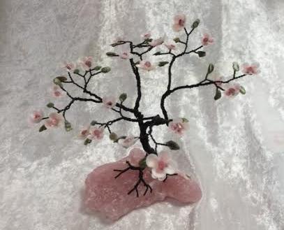 SFMS #27 Dogwood Blossom Gem Tree crafted and donated by