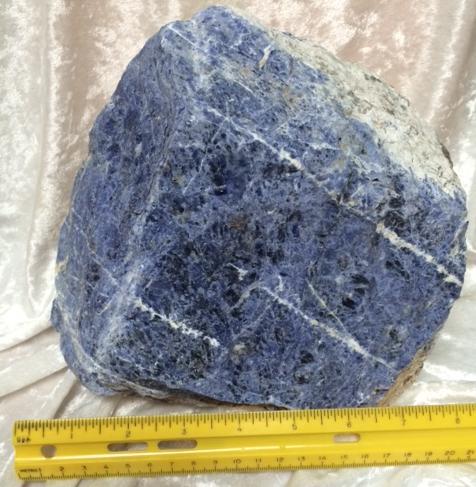 #24 An 11 pound piece of Sodalite with an approximate value of $60.