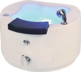 Highly comfortable, relaxing and trouble free pedicure spa for professional use by Esthetica.