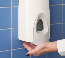 98 Skin care: Wall Mount - Manual Manual Enriched Foam Dispensers Durable, easy to use and cost effective solutions.