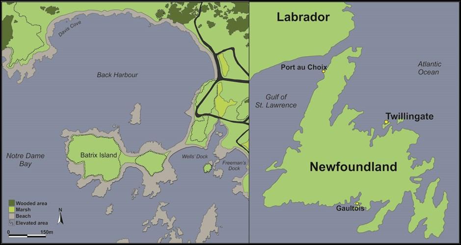 Introduction This paper reports on archaeological material collected by James Anstey in Back Harbour, Twillingate, Newfoundland, between 2006 and 2014. Artefacts were surface collected by Mr.