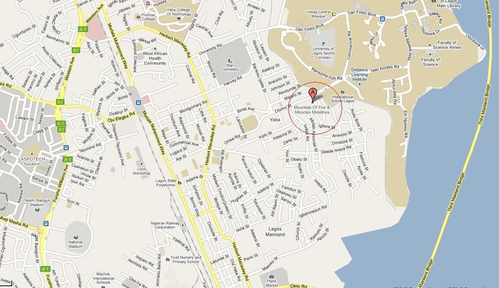 Map 2: Ekiti State The headquarters of the Mountain of Fire & Miracles Ministry (http://www.mountainoffire.org/home/index.