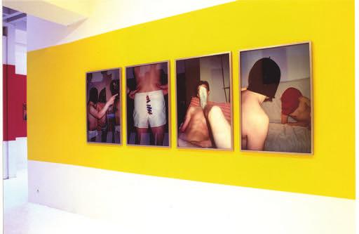 Exhibition view in Galerie