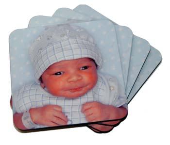 Keepsake Gift Items G-13: Magnet 3 by 2 oval porcelain magnet with baby s photo.