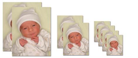 00 *Item #101b: birth info on all photos $40.00 Item 200: Basic Family Package $45.