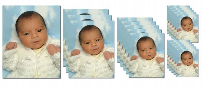 Item 300: Extended Family Package $55.00 This package gives you 19 portraits, including one 8 x 10 for framing.