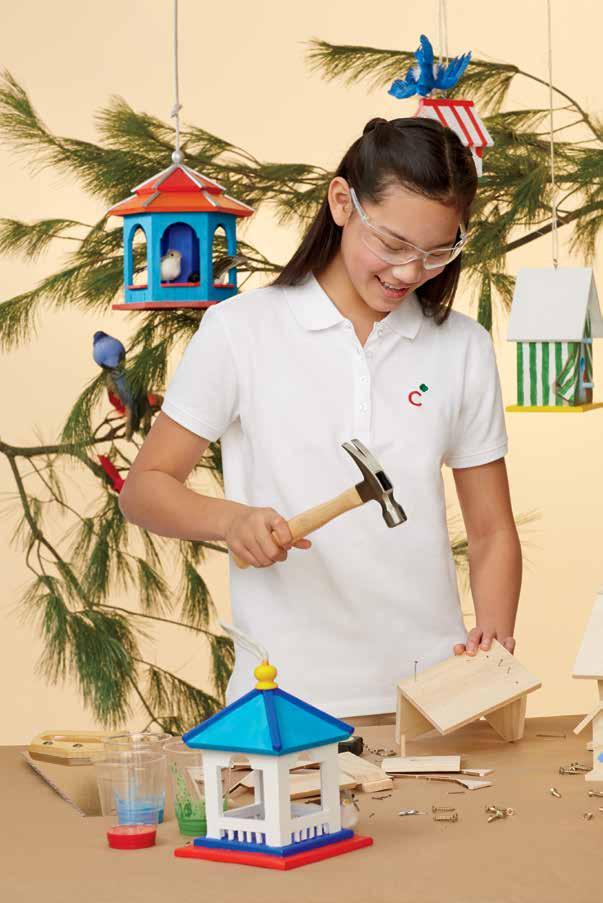 Build the Right Look, Cadettes Design and create a fantastic wooden piece when earning the Woodworker Badge. Official Cadette Shorthand Polo.