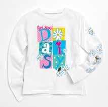 Made in USA. 12055. $8.25. g Official Daisy Long-Sleeve T-Shirt.