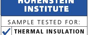 possible. In order to simplify guidance for retailers and consumers, the scientists at Hohenstein defined three thermal insulation classes for duvets in 1999 based on their tests.