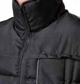 RK145 Deluxe Padded Bodywarmer Weight 220gsm 100% Polyester Oxford PA coated Tafeeta lining 100% polyester Filler 100%polyeser hallow