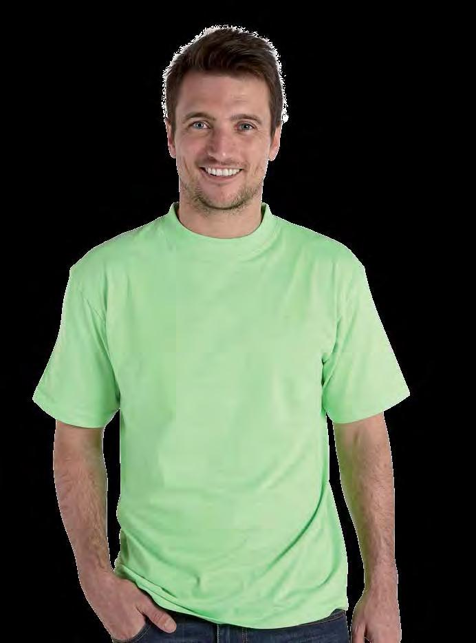 RK2 Super T-Shirt Weight 145/155gsm 100% Cotton Twin needle stitching throughout Taped