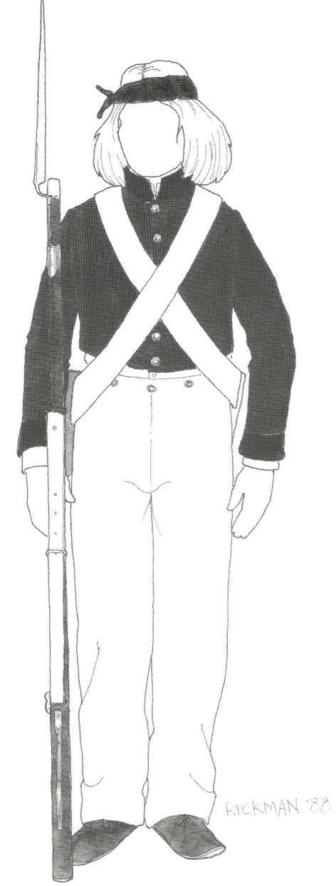 The following drawings are from the Sutter s Fort State Historic Park Costume Manual, A Guide to the Clothing Worn in California and the Far West, CA