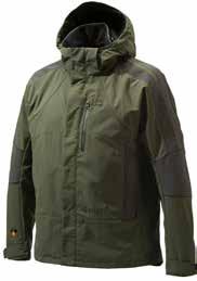 Micro-fleece inner collar lining. Waterproof radio pocket with antenna hole on the chest. Two zippered front pockets. Shoulder with raglan cut and preformed sleeves. BCMS icon on the cuff.