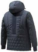 Wool down jacket 90/10 goose insulation with 700 fill power that keep you warm in extreme weather conditions.
