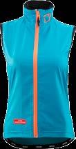 PERFORMANCE GORE WINDSTOPPER VEST LADIES A windproof training vest for active cyclists with GORE WINDSTOPPER material and an athletic fit.
