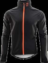WINDSTOPPER Active Shell 2 layer fabric. Fleece lining inside collar.