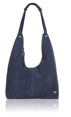 H26, W35, D14cms, Bi HESTA - NAVY With a slight adjustment to the tabs this perfect mid size bucket zipper slouch also has a