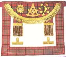 Also, from time to time, you will see brethren from lodges which work one of the several Scottish rituals wearing regalia quite different from the norm.