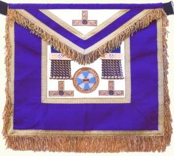 The apron worn by all Grand Officers, UGLQ, below the rank of Past
