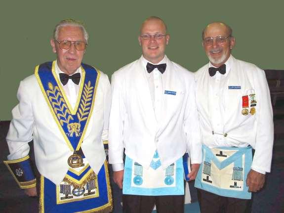 Occasionally, an interstate or overseas visitor will attend a local lodge, and according to convention, he is permitted to wear his home lodge regalia.
