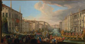 Eyewitness Views: Making History in Eighteenth-Century Europe May 9 July 30, 2017 Regatta on the Grand Canal in Honor of King Frederick IV of Denmark, 1711. Luca Carlevarijs (Italian, 1663-1730).
