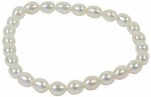 36 VPM 120 VPM 083 18cm elasticated oval black pearls