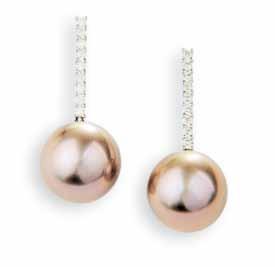 3,695 3 row cultured pearl collar